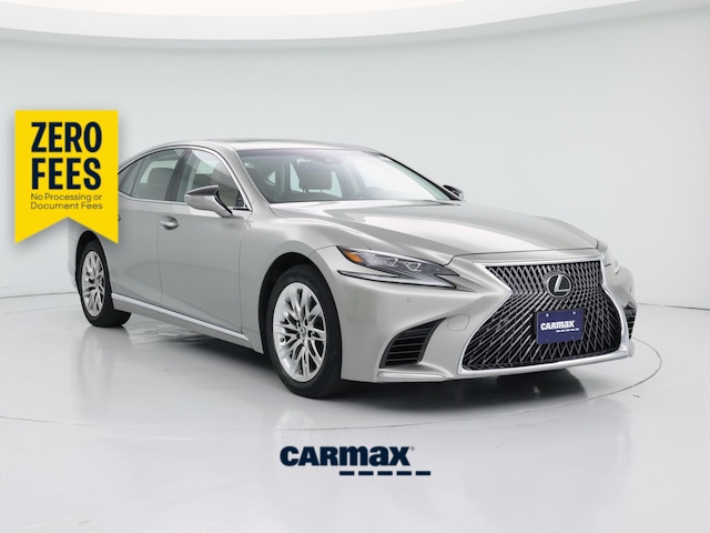 Silver 2019 Lexus LS Sedan Rear-Wheel Drive Automatic