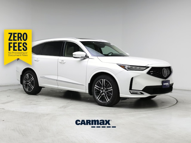 White 2025 Acura MDX SH-AWD with Advance Package SUV / Crossover All-Wheel Drive Automatic