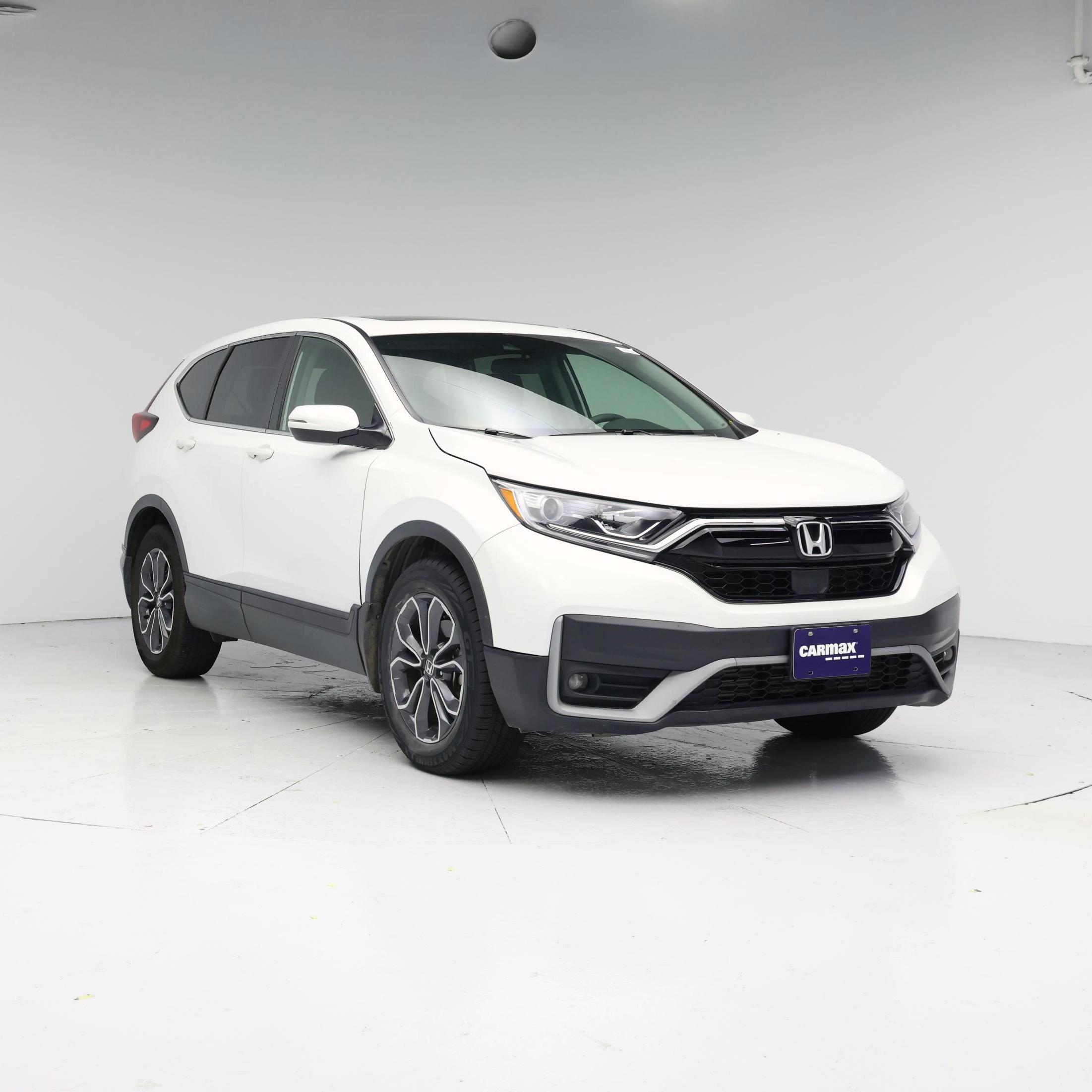 White 2022 Honda CR-V EX FWD SUV / Crossover Front-Wheel Drive Automatic