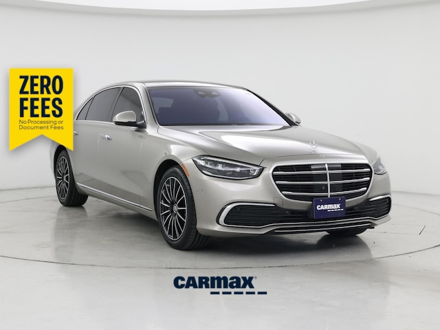 Silver 2023 Mercedes-Benz S-Class S 500 4MATIC AWD Sedan All-Wheel Drive Automatic