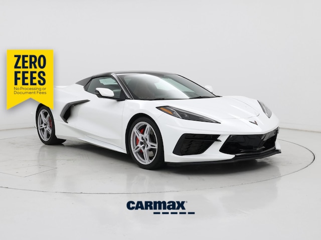 White 2023 Chevrolet Corvette Stingray 2LT Convertible RWD Convertible Rear-Wheel Drive Automatic