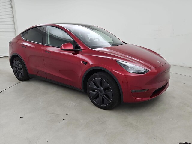 Red 2024 Tesla Model Y Long Range RWD SUV / Crossover Rear-Wheel Drive Automatic