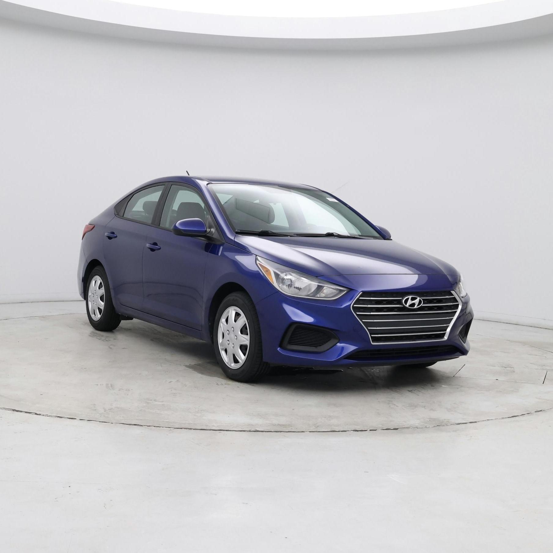 Blue 2022 Hyundai Accent SE FWD Sedan Front-Wheel Drive Automatic