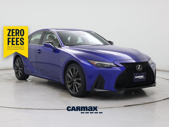 Blue 2024 Lexus IS 350 F Sport Design AWD Sedan All-Wheel Drive Automatic