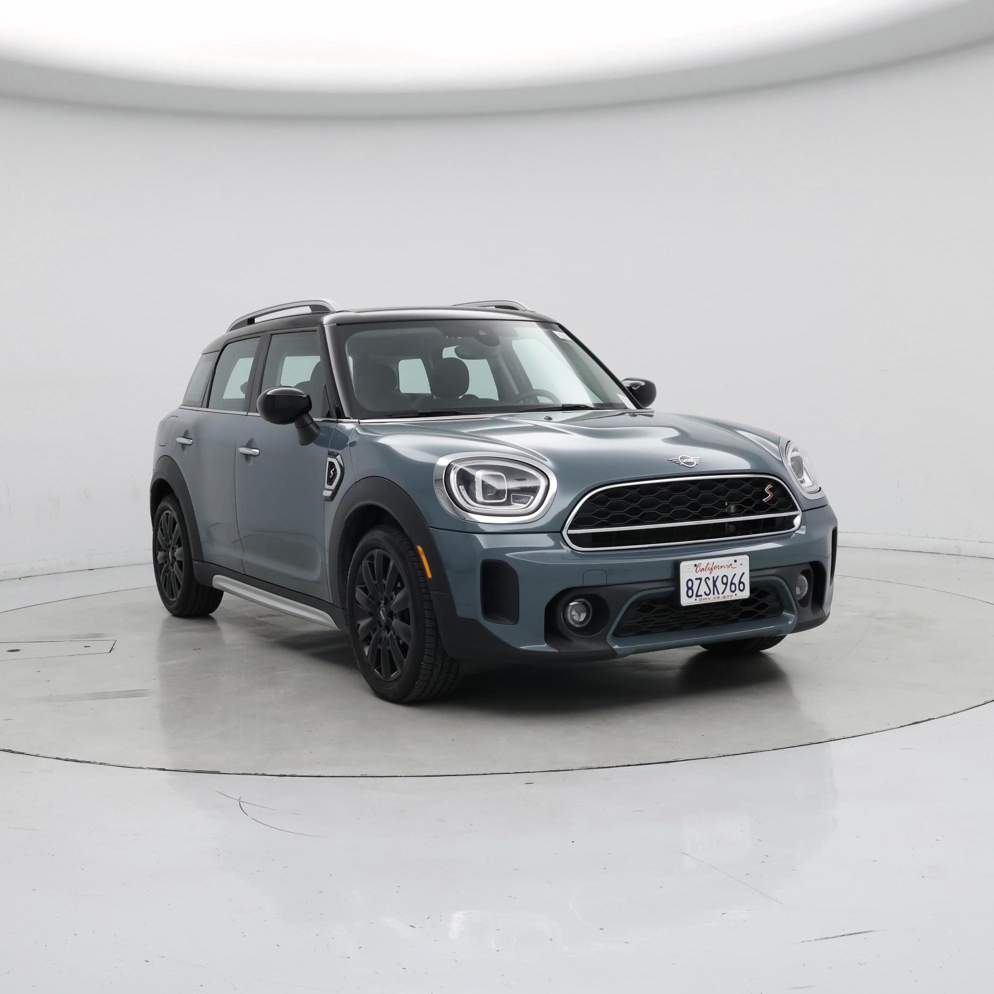 Gray 2022 MINI Countryman Cooper S FWD SUV / Crossover Front-Wheel Drive Automatic