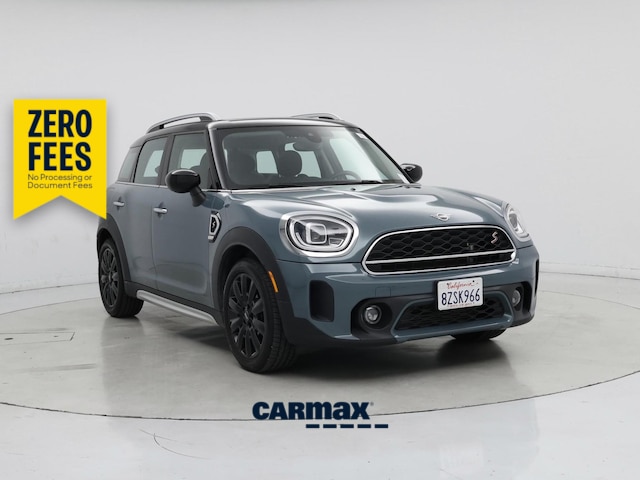 Gray 2022 MINI Countryman Cooper S FWD SUV / Crossover Front-Wheel Drive Automatic