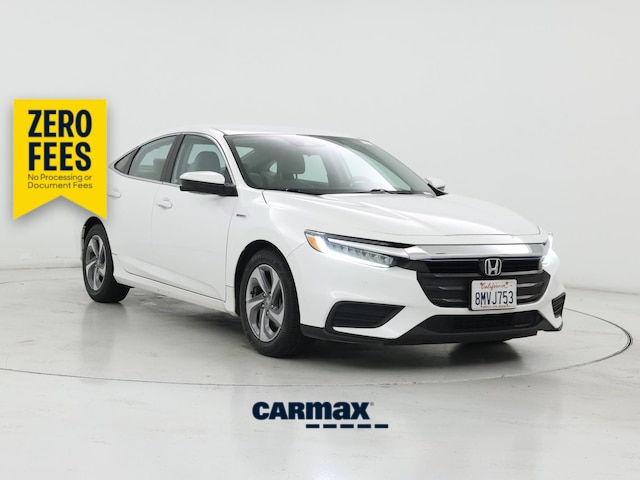 White 2020 Honda Insight EX Sedan FWD Sedan Front-Wheel Drive Automatic