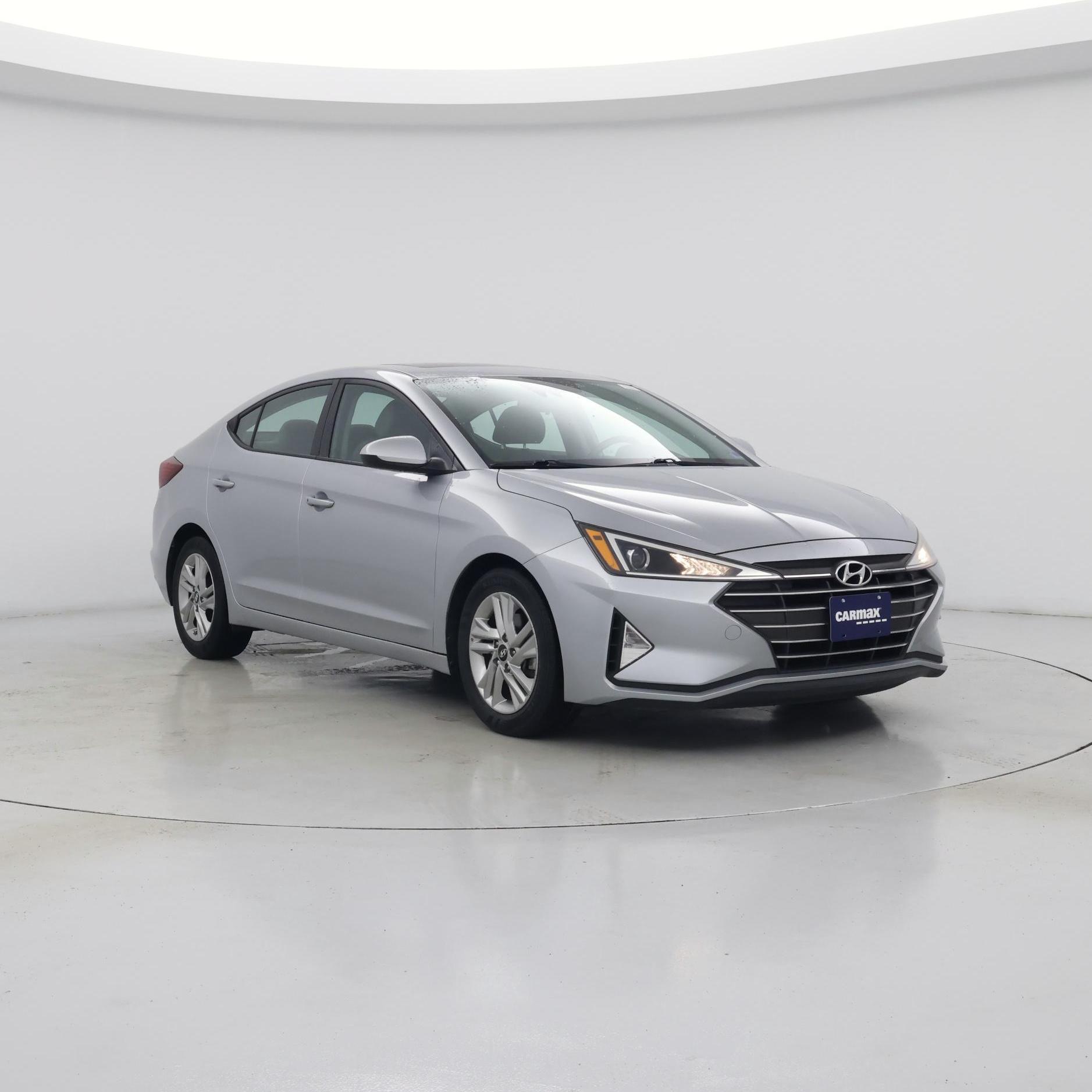 Silver 2020 Hyundai Elantra Sedan Front-Wheel Drive Automatic