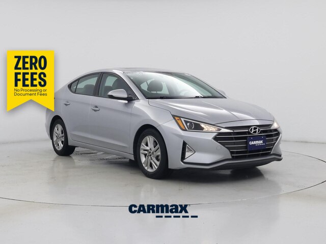 Silver 2020 Hyundai Elantra Sedan Front-Wheel Drive Automatic