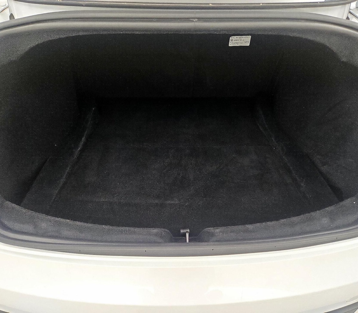 Trunk/Cargo (Seats Up)