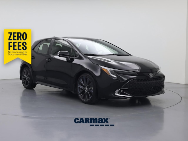 Black 2024 Toyota Corolla Hatchback XSE FWD Hatchback Front-Wheel Drive Automatic