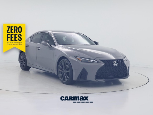 Gray 2025 Lexus IS 350 F Sport Design RWD Sedan Rear-Wheel Drive Automatic