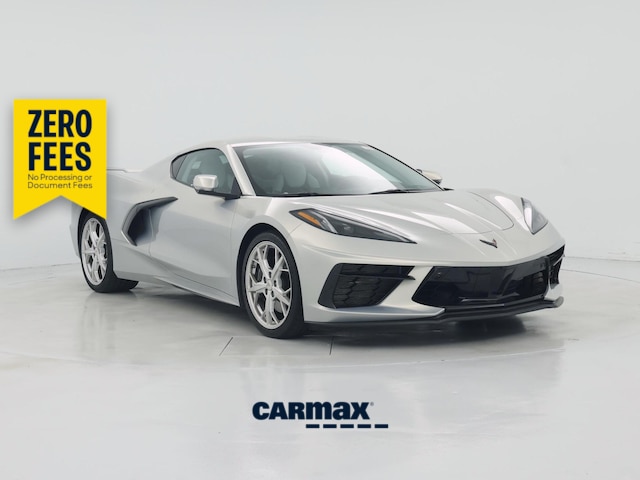 Silver 2022 Chevrolet Corvette Stingray 3LT Coupe RWD Coupe Rear-Wheel Drive Automatic