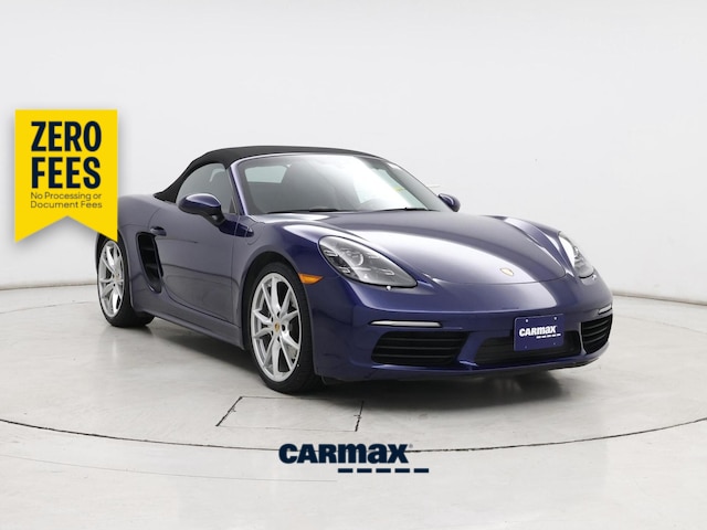 Blue 2022 Porsche 718 Boxster Convertible Automatic