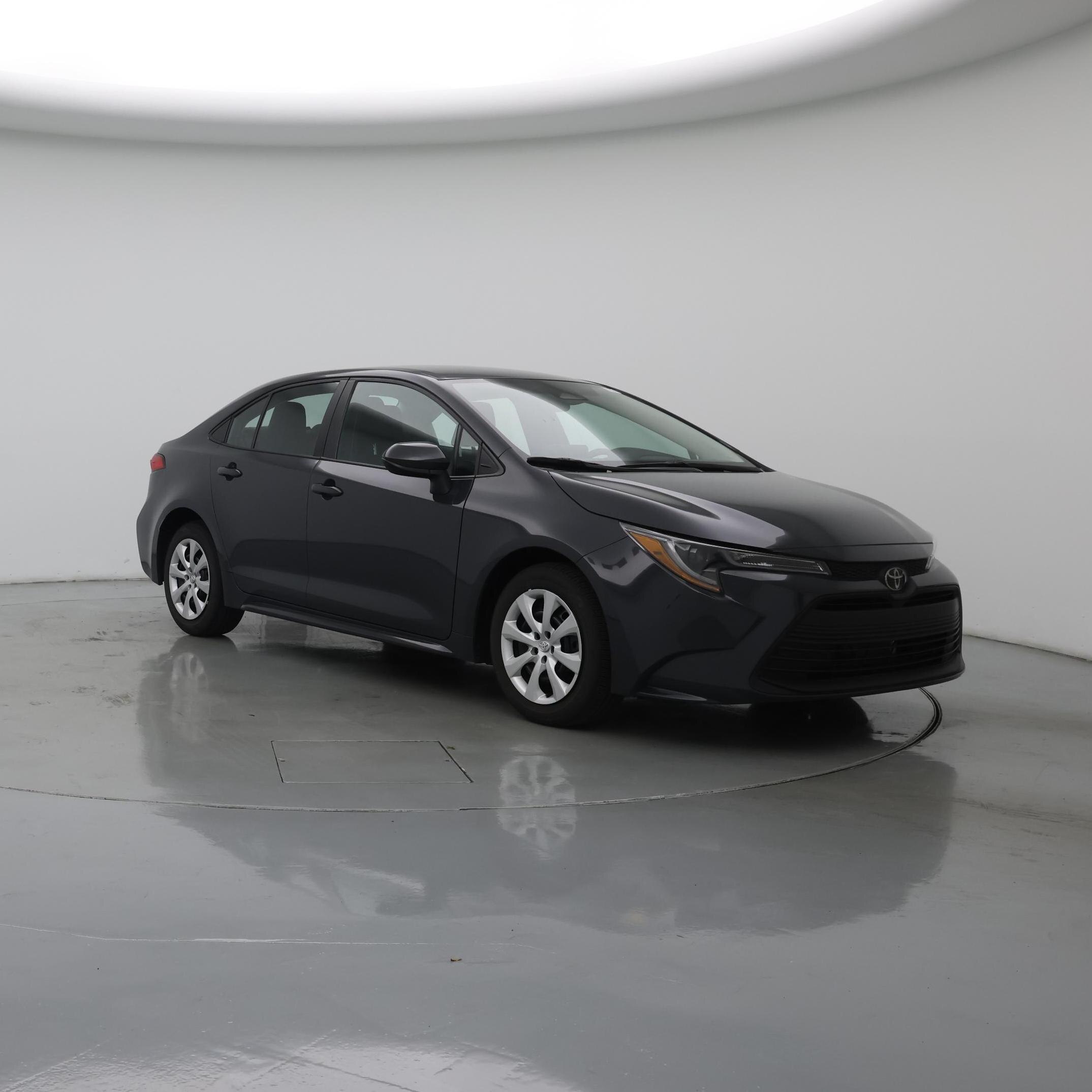 Gray 2024 Toyota Corolla LE FWD Sedan Front-Wheel Drive Automatic