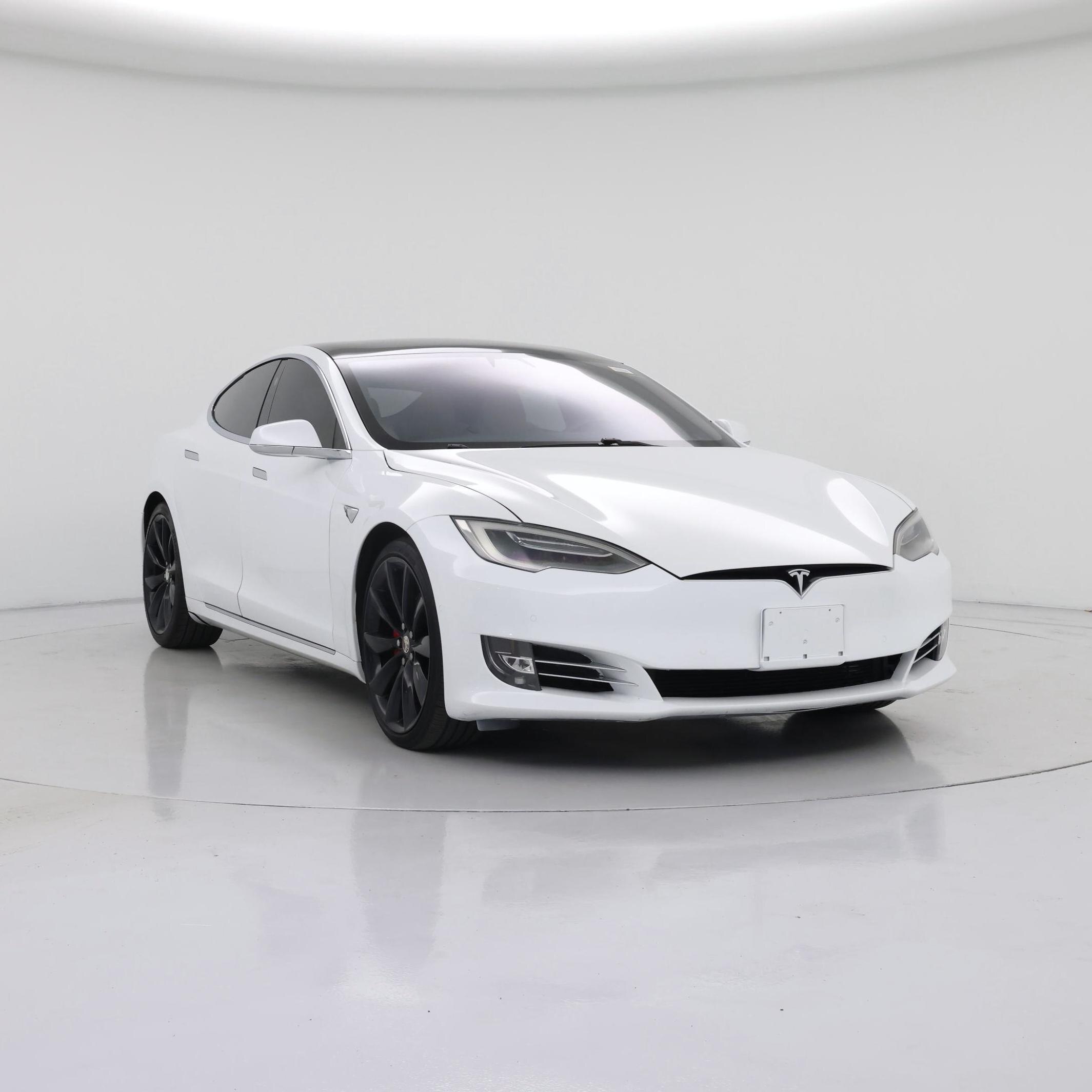 White 2020 Tesla Model S Performance AWD Sedan All-Wheel Drive Automatic