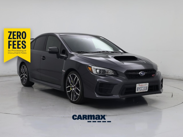 Gray 2021 Subaru WRX STI Sedan All-Wheel Drive Manual