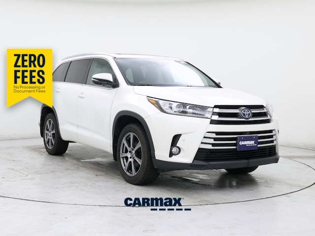 White 2017 Toyota Highlander Hybrid SUV / Crossover All-Wheel Drive Automatic