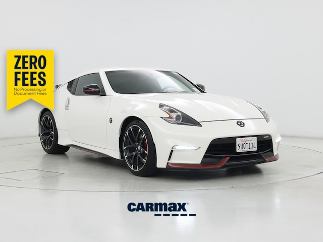 White 2016 Nissan 370Z Coupe Rear-Wheel Drive Automatic