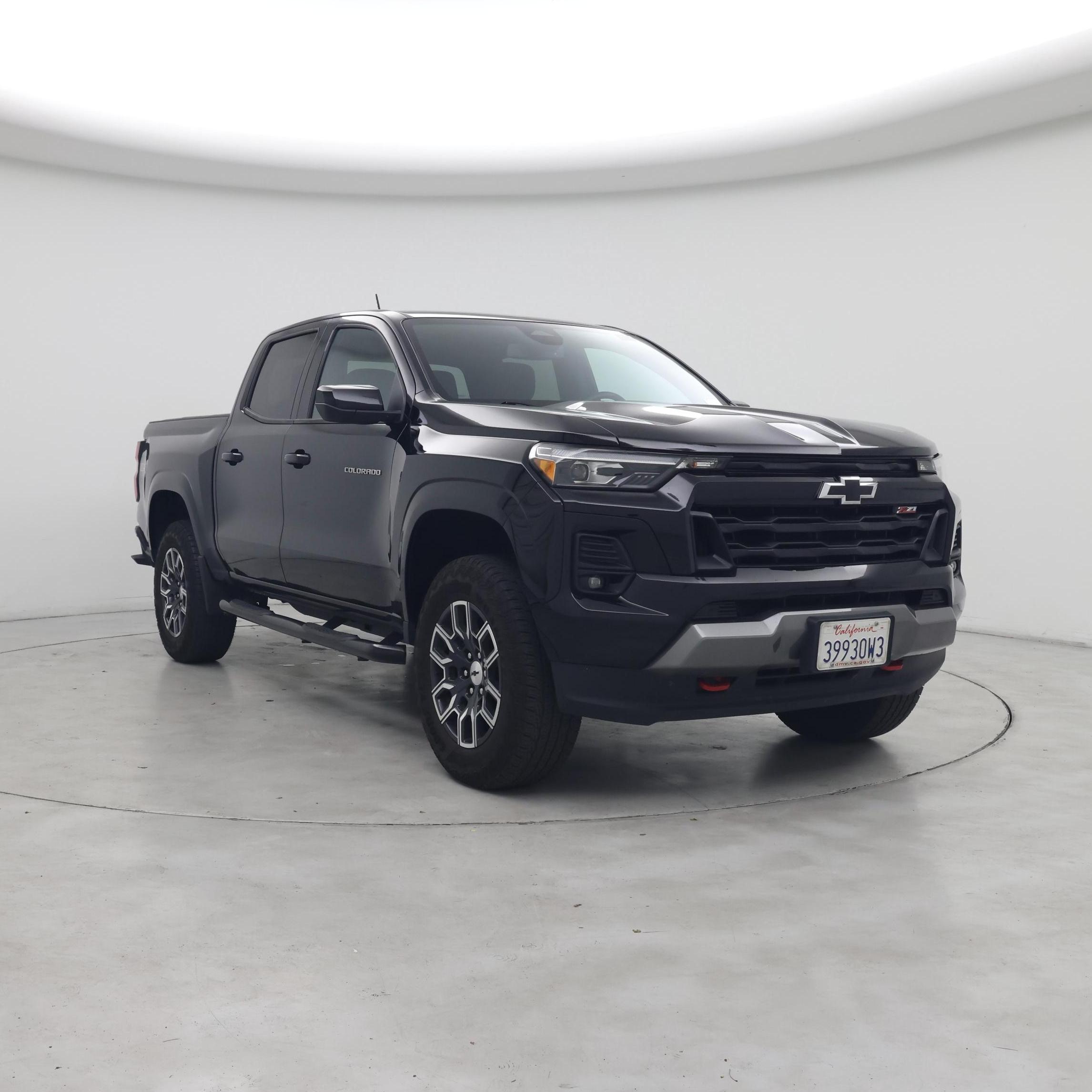 Black 2023 Chevrolet Colorado Z71 Crew Cab 4WD Pickup Truck Four-Wheel Drive Automatic