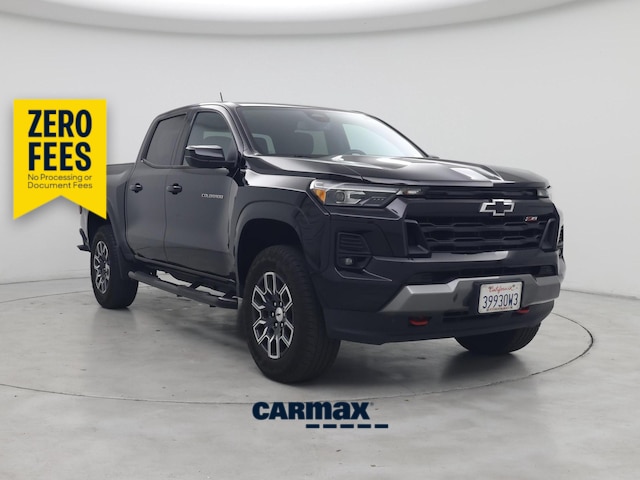 Black 2023 Chevrolet Colorado Z71 Crew Cab 4WD Pickup Truck Four-Wheel Drive Automatic