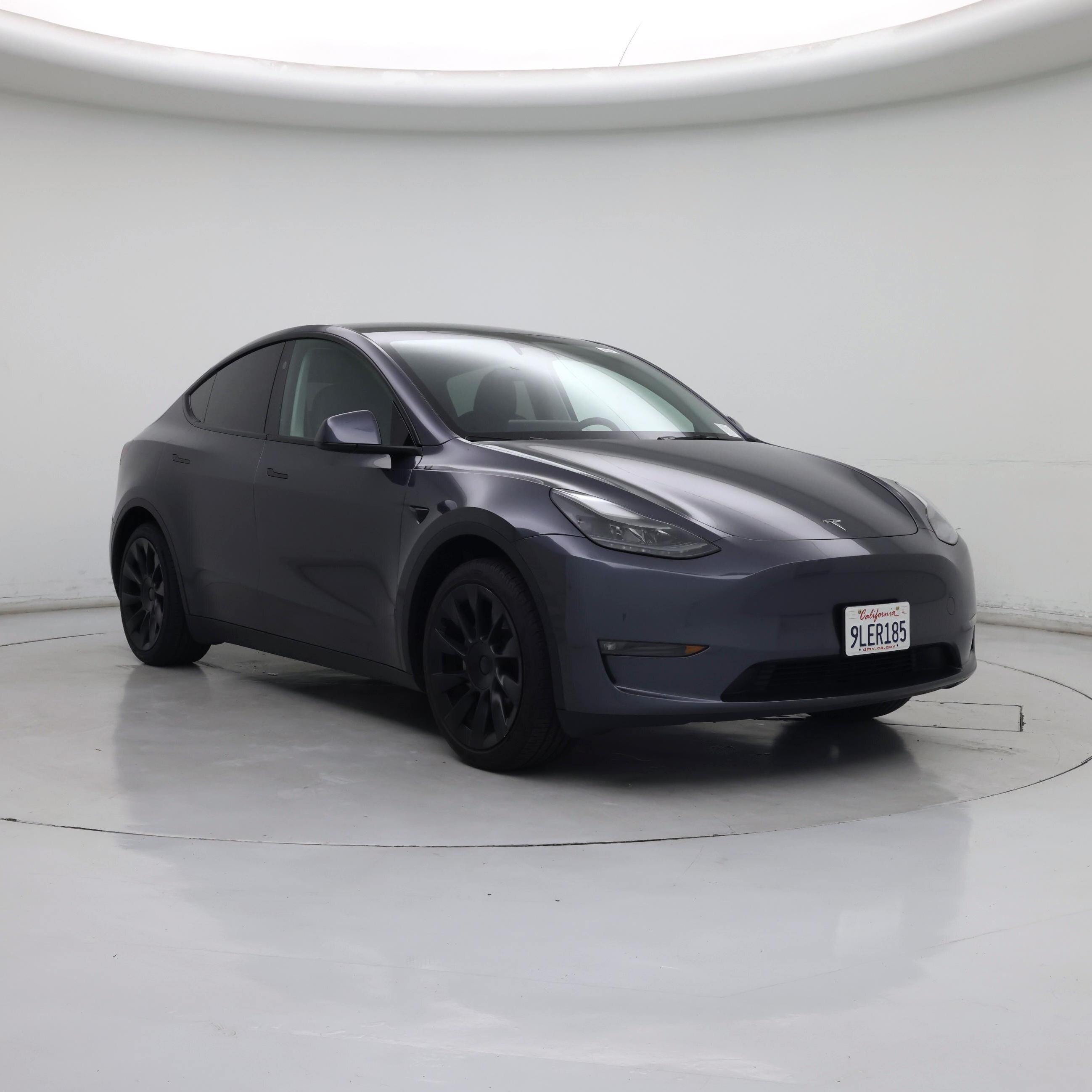 Silver 2023 Tesla Model Y SUV / Crossover Rear-Wheel Drive Automatic