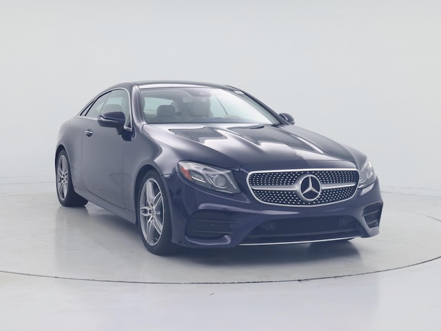 Blue 2018 Mercedes-Benz E-Class E 400 Coupe RWD Coupe Rear-Wheel Drive Automatic