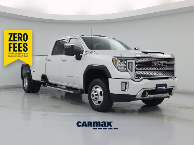 Pearl 2023 GMC Sierra 3500HD Denali Crew Cab 4WD Pickup Truck Four-Wheel Drive Automatic