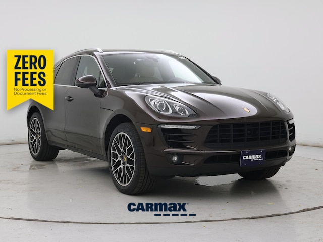 Red (Burgundy) 2018 Porsche Macan S AWD SUV / Crossover All-Wheel Drive Automatic