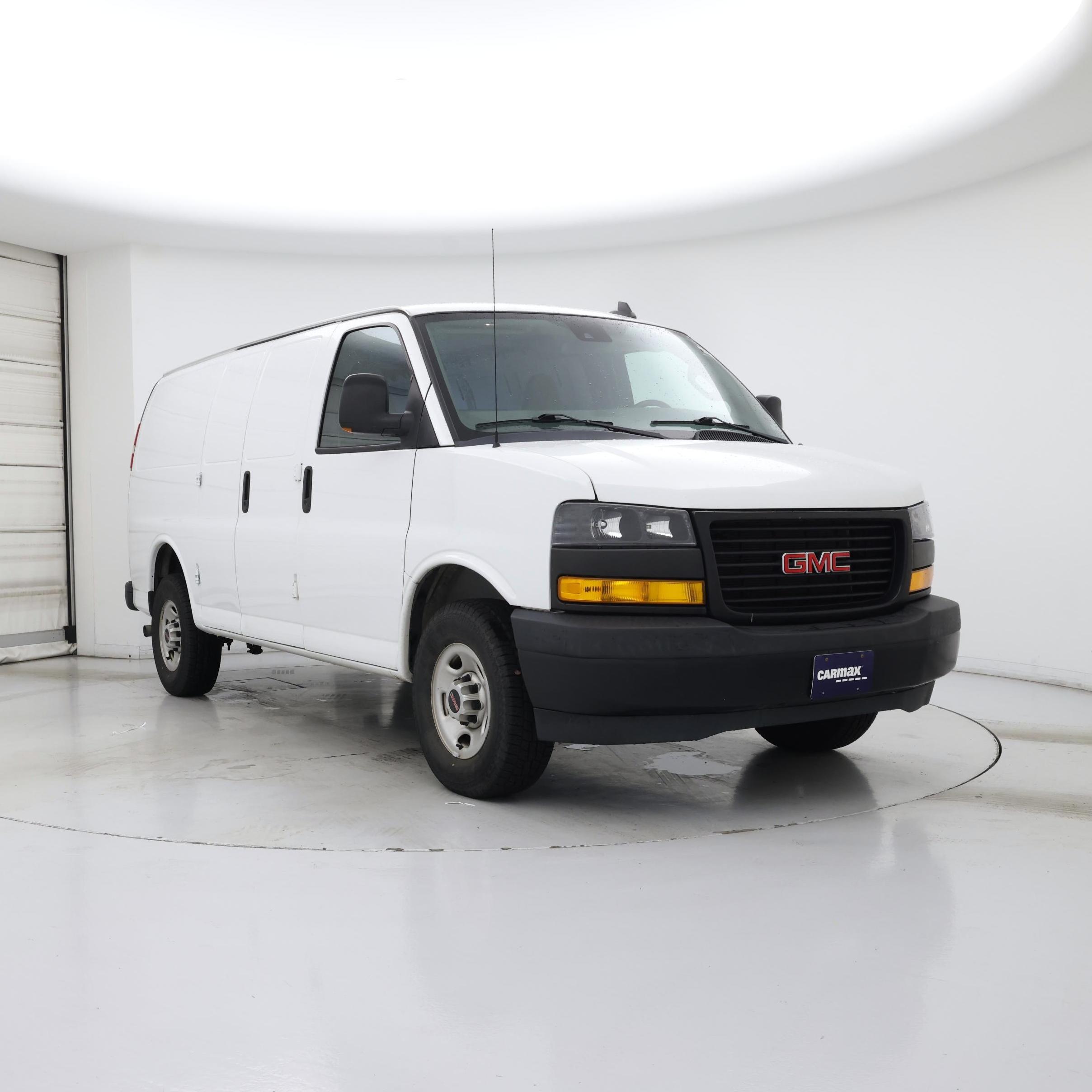 White 2020 GMC Savana Cargo Van Rear-Wheel Drive Automatic