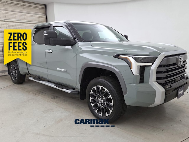 Green 2024 Toyota Tundra Limited CrewMax Cab LB 4WD Pickup Truck Four-Wheel Drive Automatic