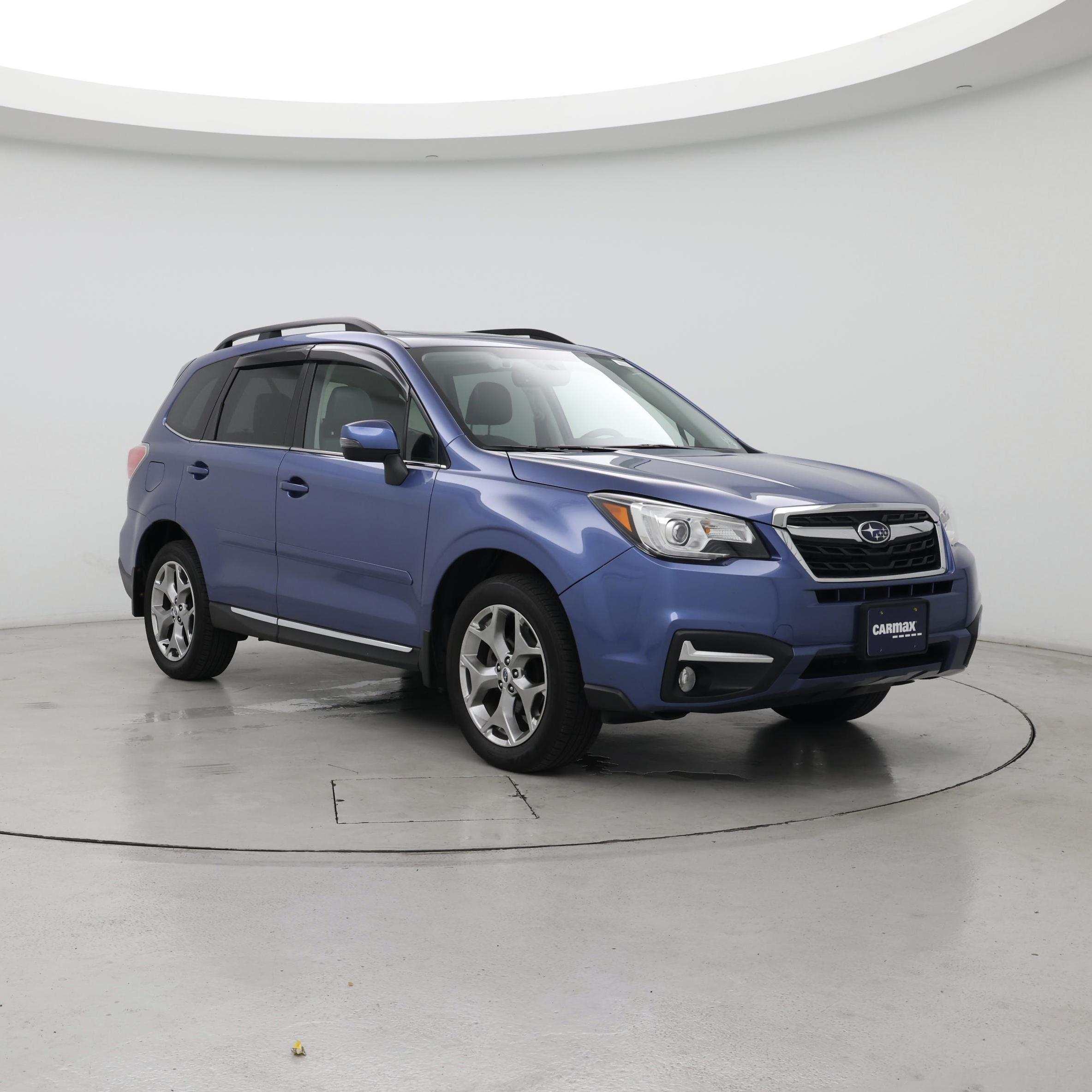 Blue 2018 Subaru Forester SUV / Crossover All-Wheel Drive Automatic
