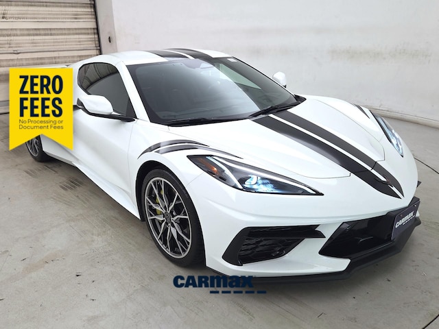 White 2024 Chevrolet Corvette Stingray 3LT Coupe RWD Coupe Rear-Wheel Drive Automatic