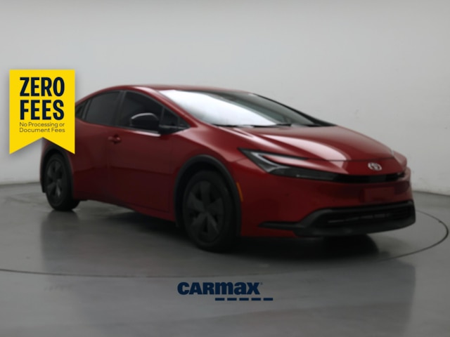 Red 2025 Toyota Prius LE FWD Hatchback Front-Wheel Drive Automatic