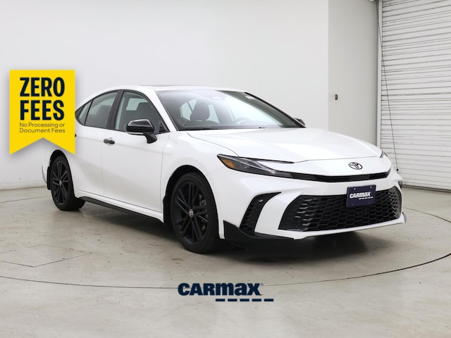 White 2026 Toyota Camry Nightshade AWD Sedan All-Wheel Drive Automatic