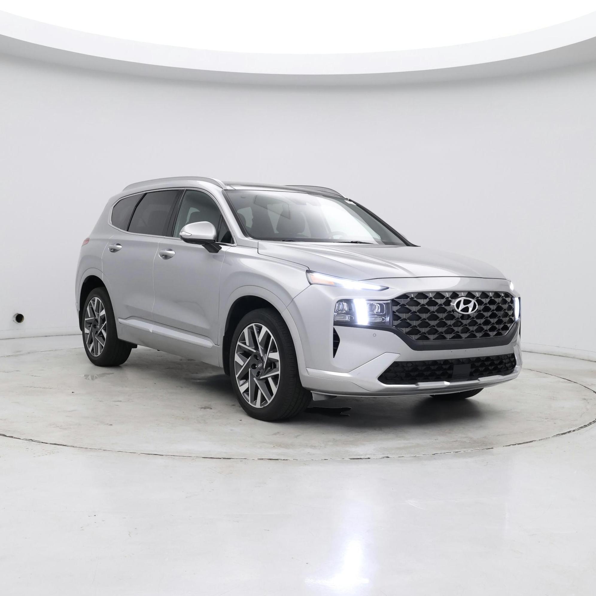 Silver 2023 Hyundai Santa Fe Calligraphy FWD SUV / Crossover Front-Wheel Drive Automatic