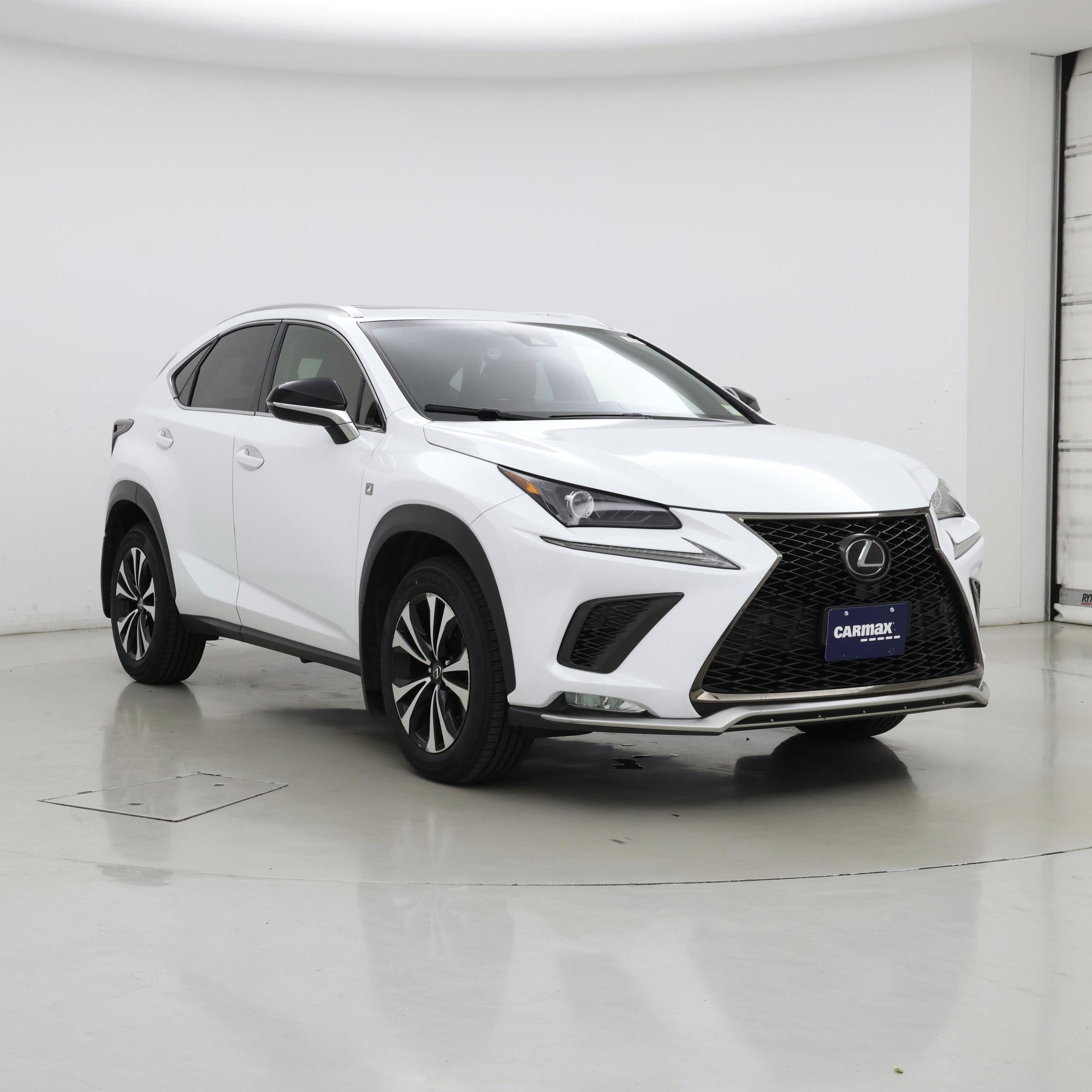 White 2020 Lexus NX 300 F Sport AWD SUV / Crossover All-Wheel Drive Automatic