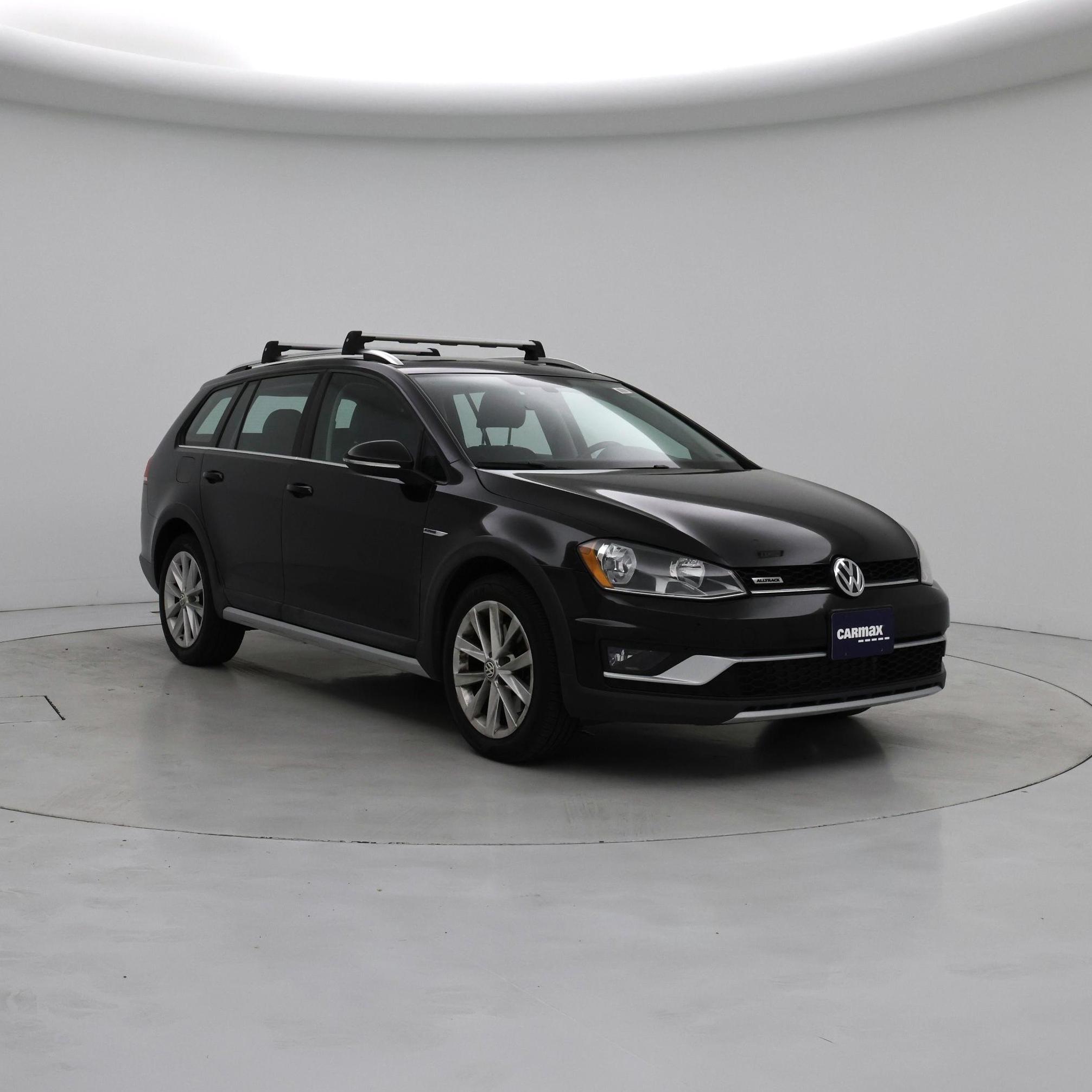 Black 2017 Volkswagen Golf Alltrack SE 4Motion AWD Wagon All-Wheel Drive Automatic