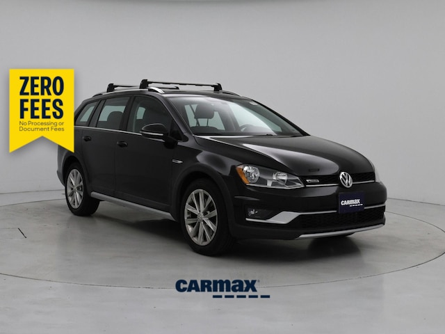 Black 2017 Volkswagen Golf Alltrack SE 4Motion AWD Wagon All-Wheel Drive Automatic