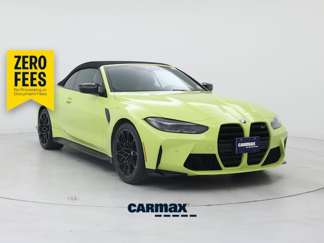 Green 2022 BMW M4 Convertible All-Wheel Drive Automatic