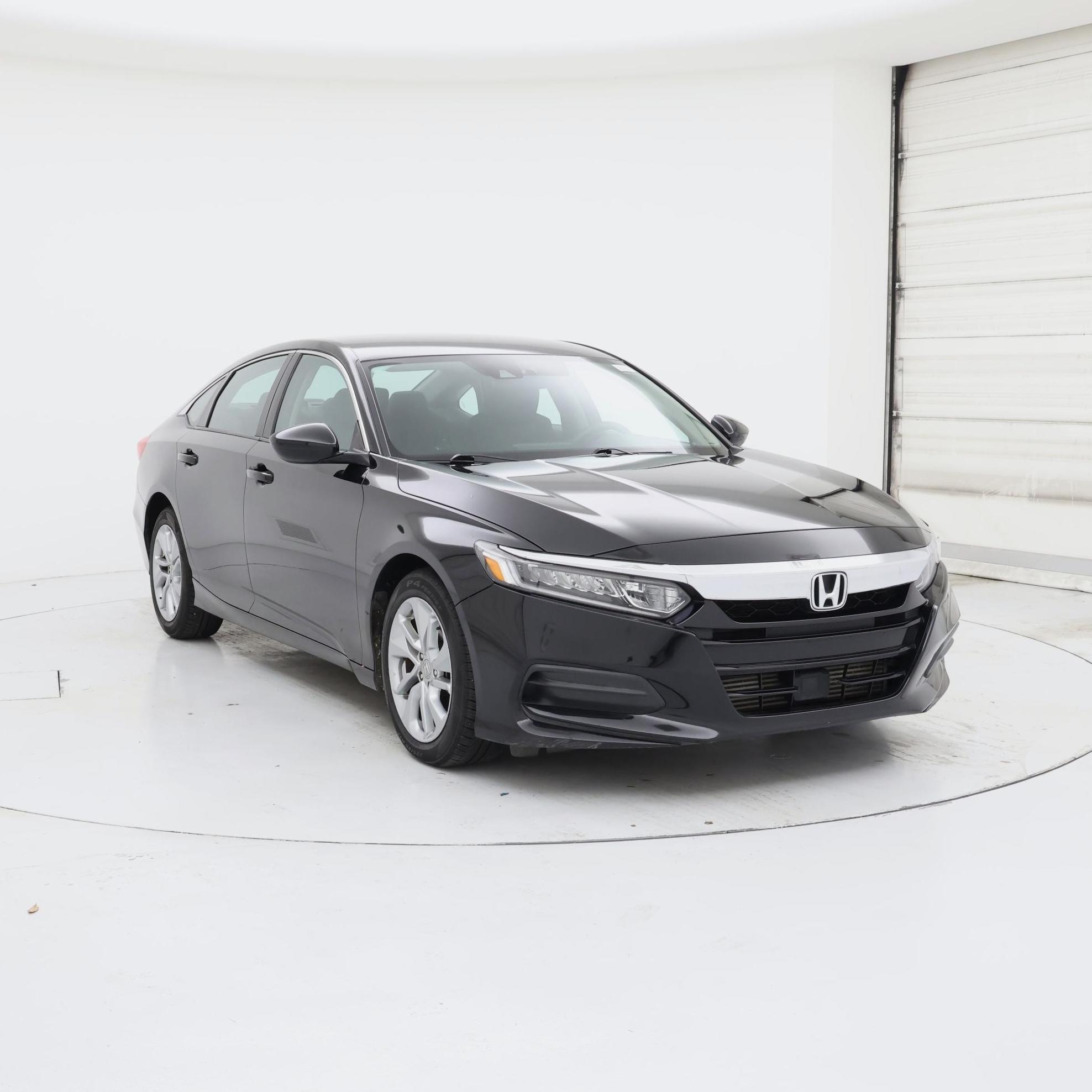 Black 2018 Honda Accord Sedan Front-Wheel Drive Automatic