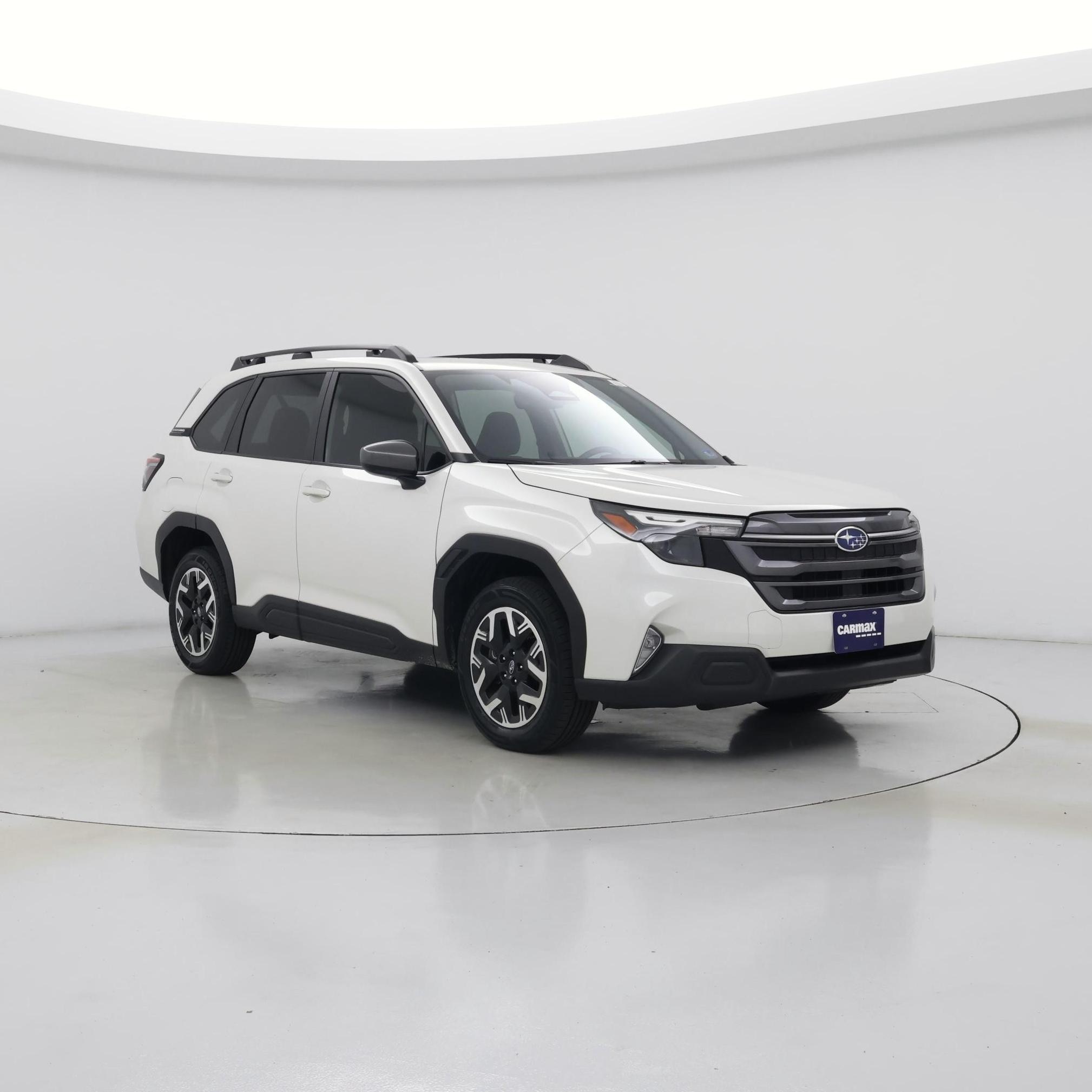 White 2025 Subaru Forester SUV / Crossover All-Wheel Drive Automatic