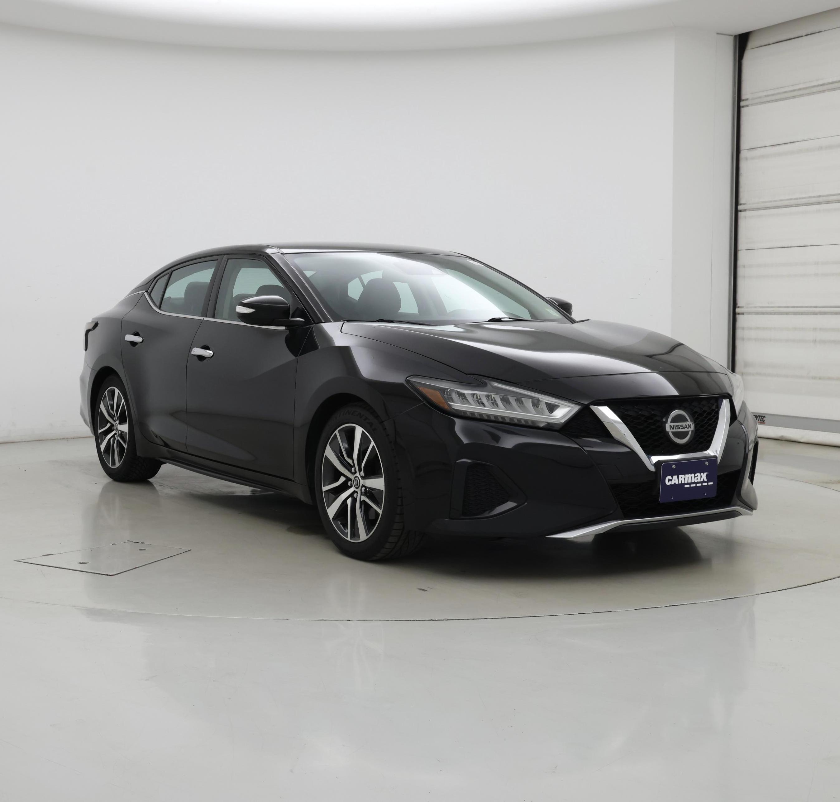 Black 2020 Nissan Maxima SV FWD Sedan Front-Wheel Drive Automatic
