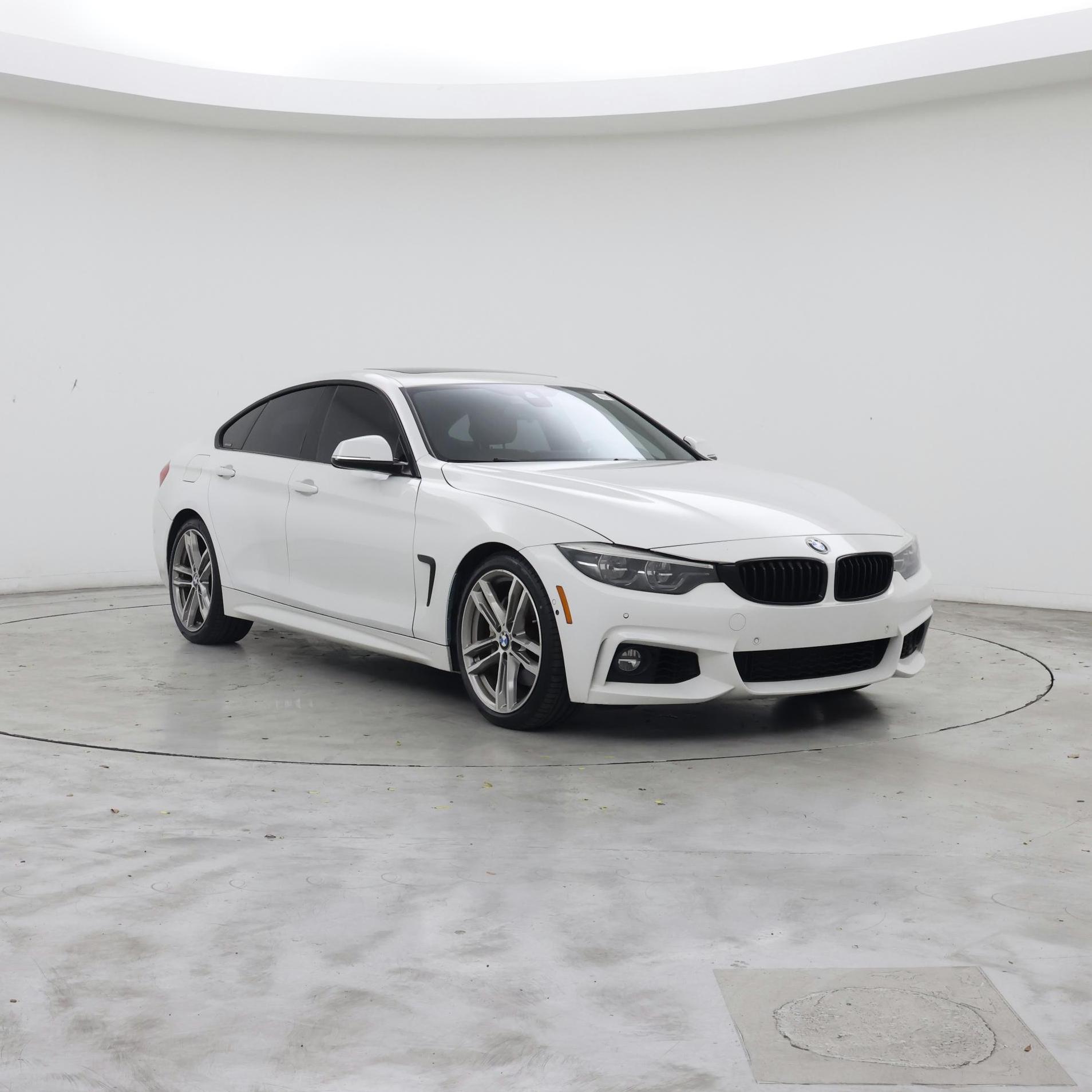White 2018 BMW 4 Series Sedan Rear-Wheel Drive Automatic
