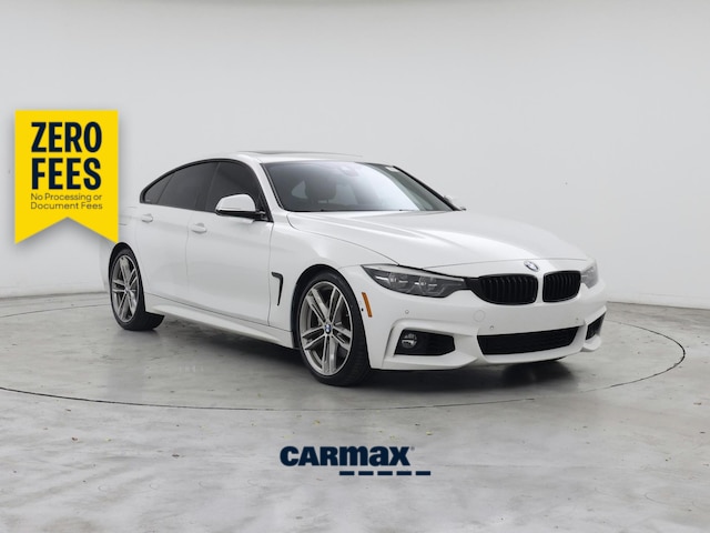 White 2018 BMW 4 Series Sedan Rear-Wheel Drive Automatic