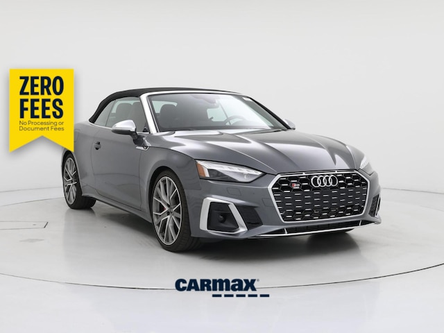 Gray 2022 Audi S5 3.0T quattro Prestige Cabriolet AWD Convertible All-Wheel Drive Automatic