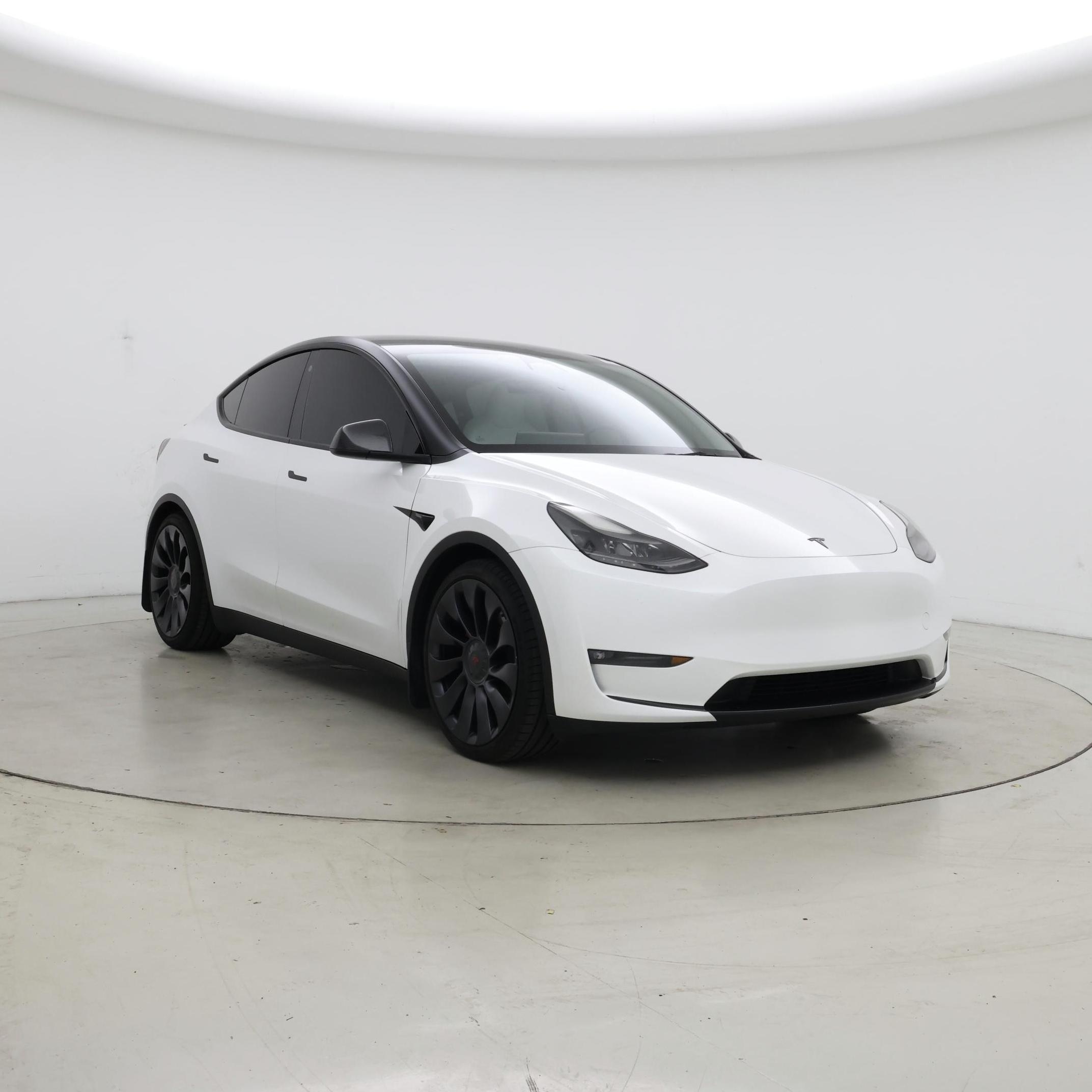 White 2023 Tesla Model Y Performance AWD SUV / Crossover All-Wheel Drive Automatic