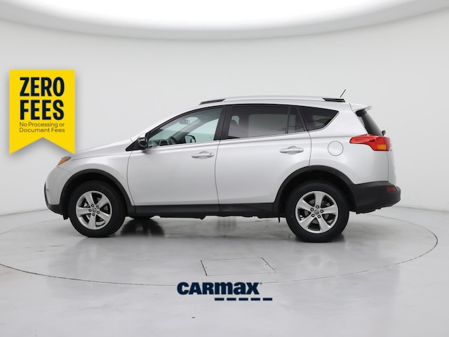 Silver 2015 Toyota RAV4 XLE SUV / Crossover Front-Wheel Drive Automatic