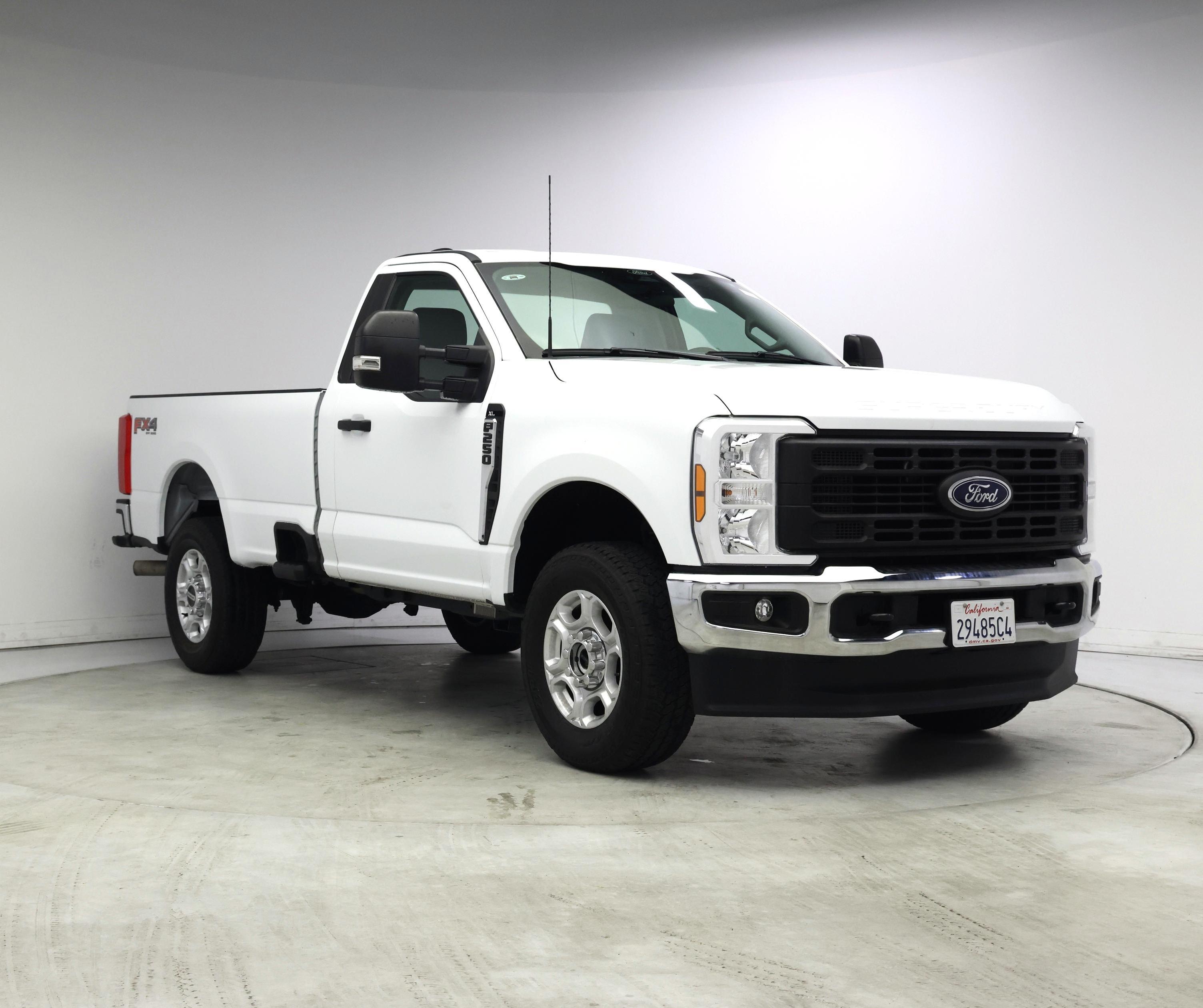 White 2024 Ford F-250 Super Duty XL LB 4WD Pickup Truck Four-Wheel Drive Automatic