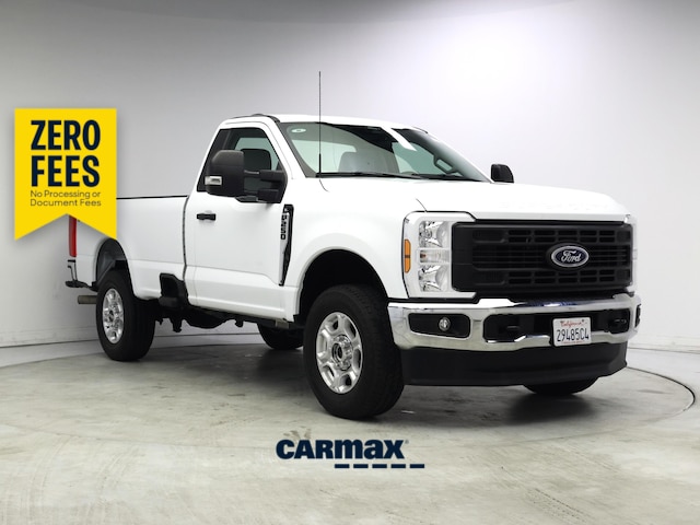 White 2024 Ford F-250 Super Duty XL LB 4WD Pickup Truck Four-Wheel Drive Automatic